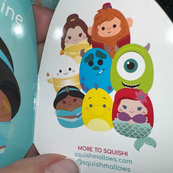 Disney Jasmine Squishmallow 2021 Plush Toy With Tags - Picture 5 of 7